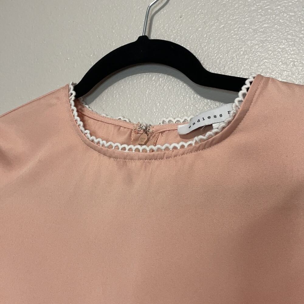 ENDLESS ROSE Tiered Ruffle Blouse Size XS - Picture 5 of 10